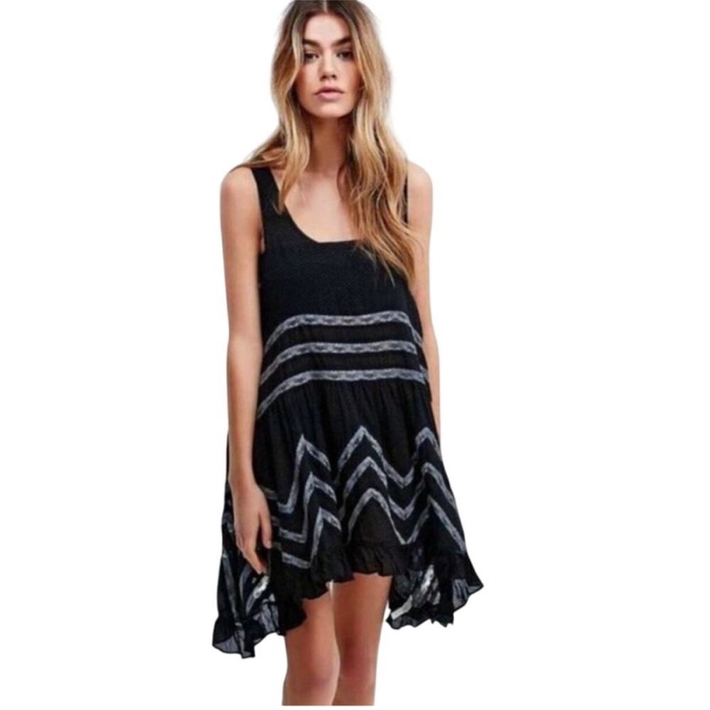 Black and Gray Tunic top